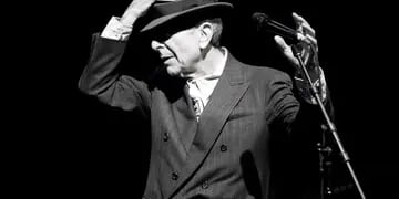 Leonard Cohen en uno de sus últimos conciertos, en España. 