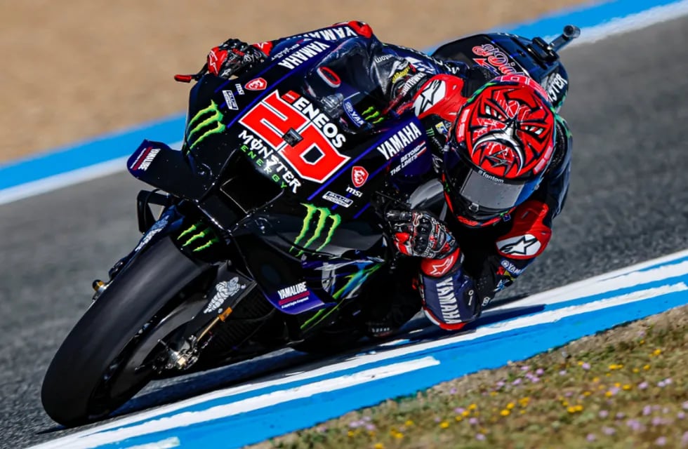 MotoGP: Quartararo encabezó los entrenamientos del viernes en Jerez