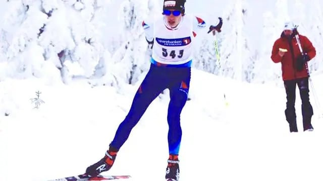 El esquiador oriundo de Ushuaia estará presente en Corea del Sur participando en la disciplina Ski de Fondo. 