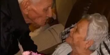 Un hombre despide a su esposa tras 73 años de casados