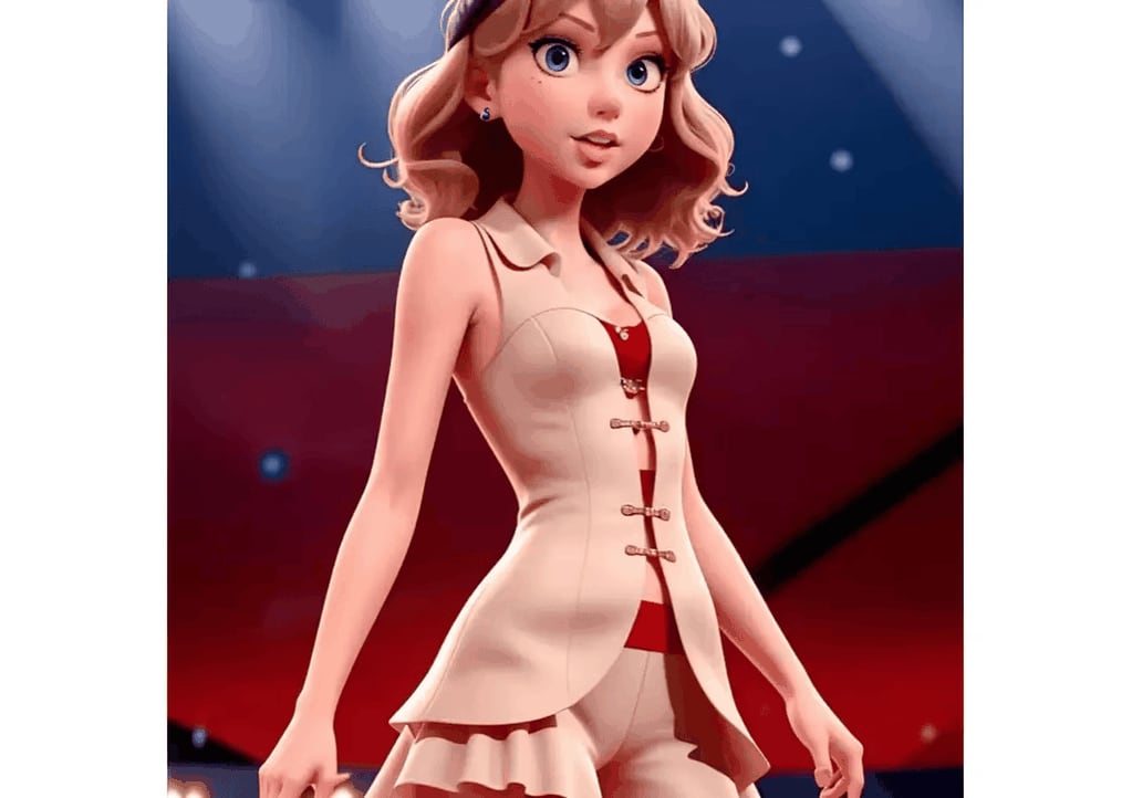 La cantante pop fue recreada como personaje de Pixar.