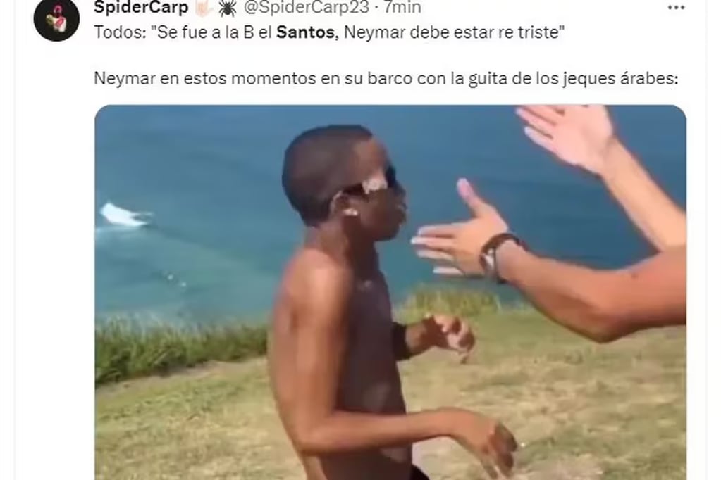 Los memes del descenso del Santos