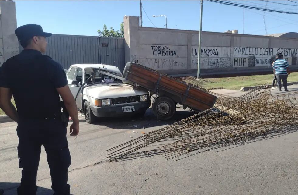 Ocurrió en el cruce de calles Chuquisaca y Einstein - Foto fuentes policiales