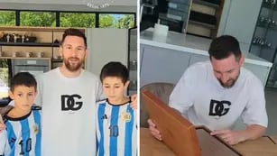Homenaje a Messi
