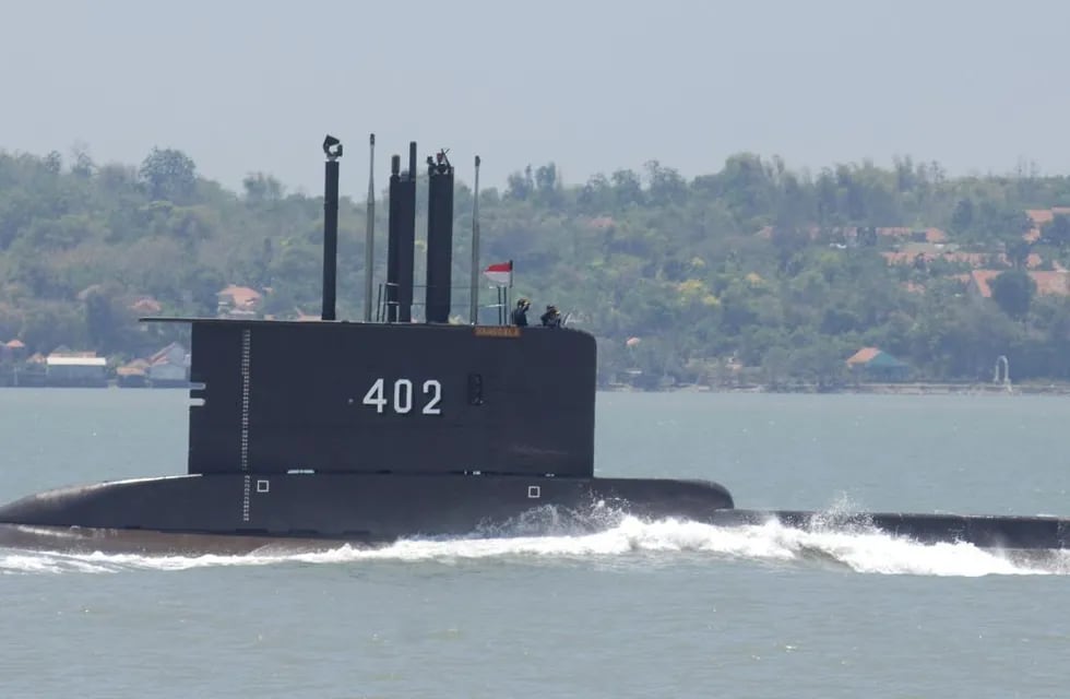 El submarino desaparecido en Indonesia - Getty Images