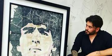 Diego Jr. Maradona se despidió de su papá con un emotivo texto en Instagram