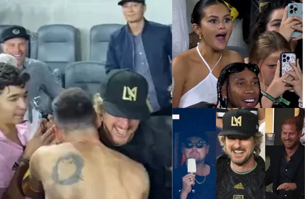 La reacción de los famosos al observar a Messi