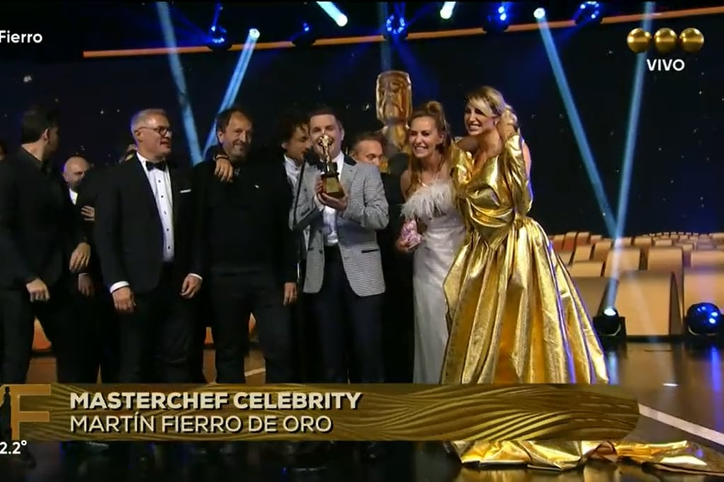 El Premio Martín Fierro de Oro 2022 fue para MasterChef Celebrity.