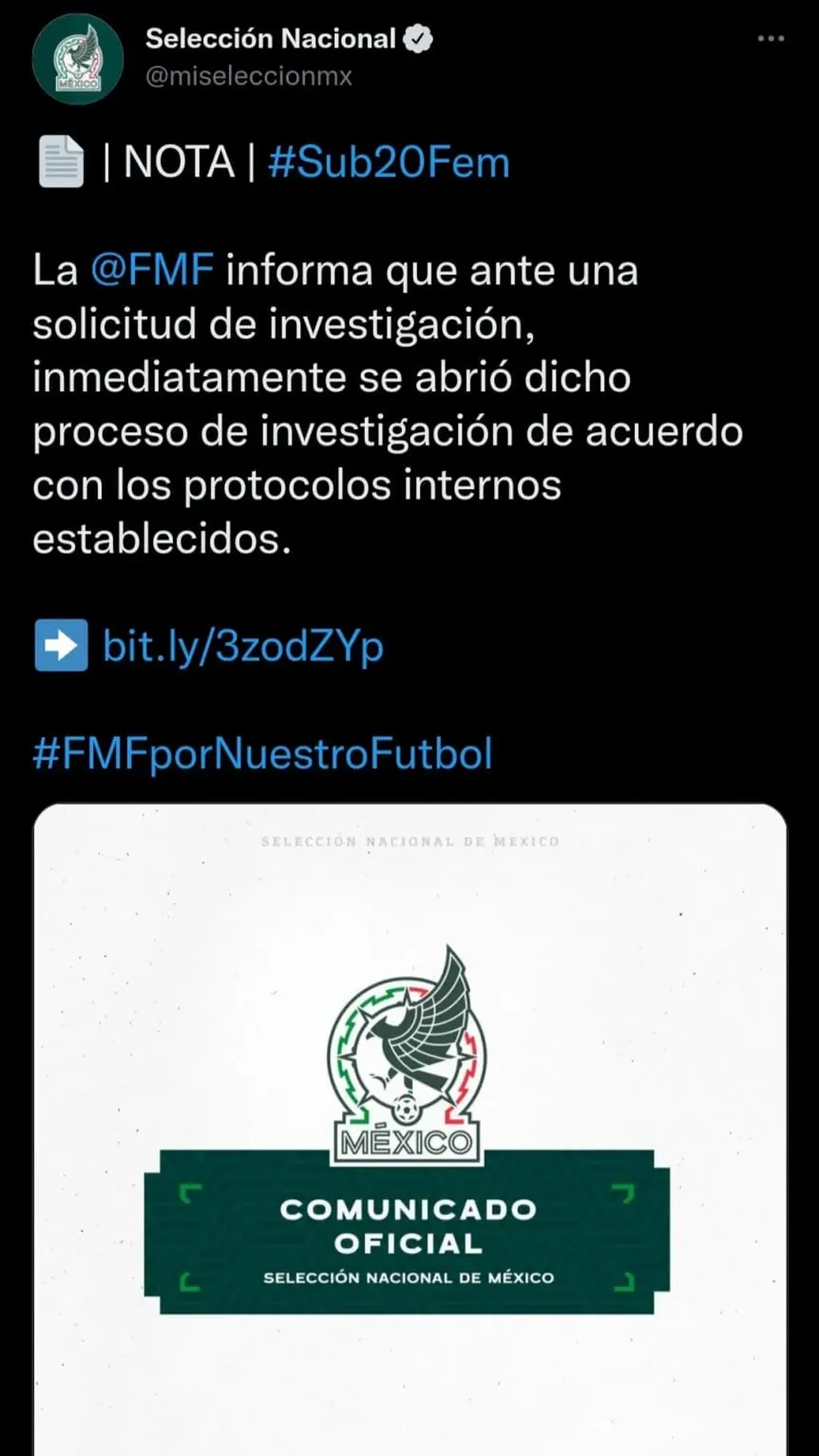 México se queda sin entrenadora sub20