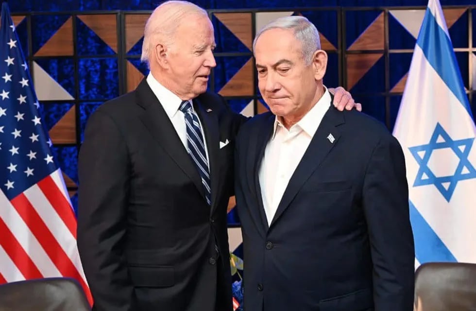 Joe Biden y Benjamin Netanyahu - Foto People