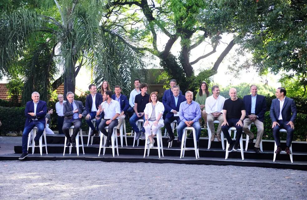 Los principales referente de la alianza Juntos por el Cambio - Foto Clarín