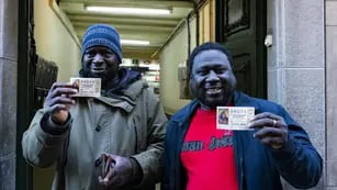 Inmigrante africano ganó Lotería de Navidad