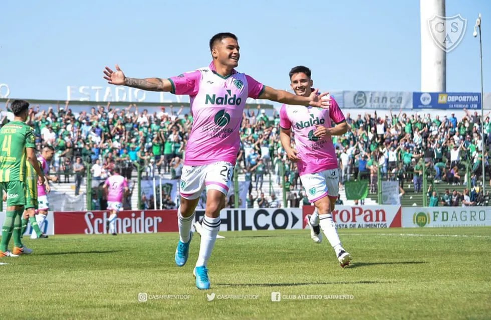 Sarmiento de Junin le ganó 3 a 0 al equipo marplatense que acumula ocho derrotas consecutivas. / Gentileza.