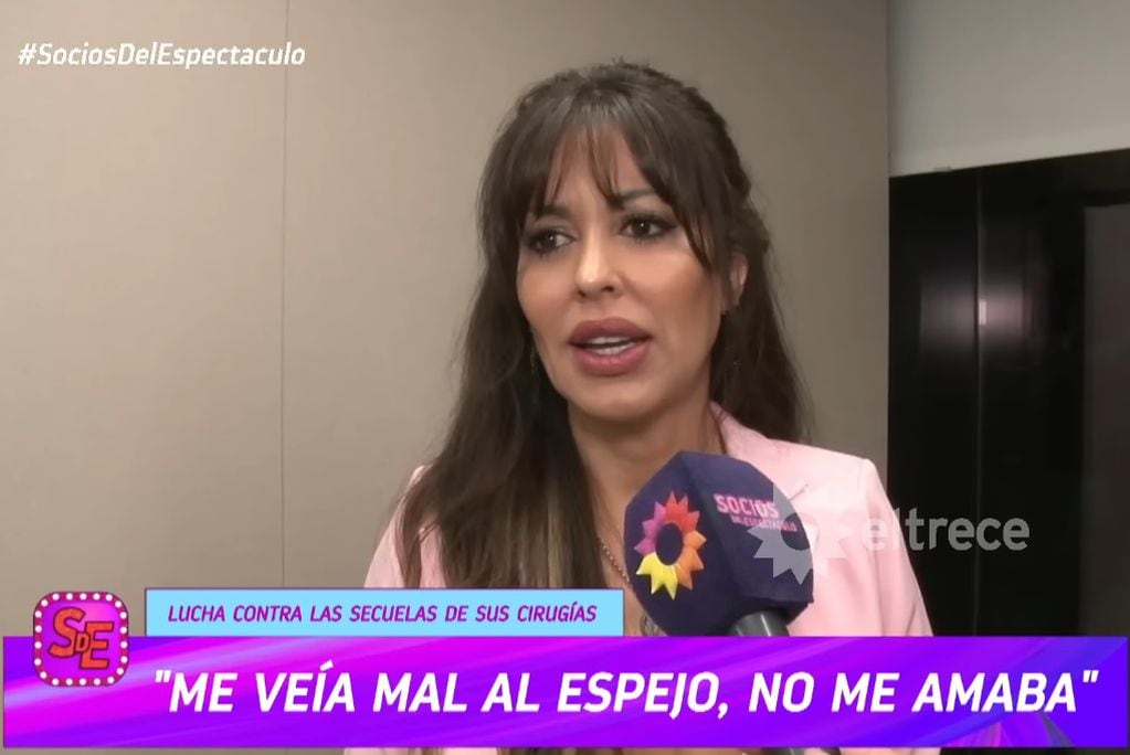 Pamela Sosa volvió a hablar tras su cruce con Aníbal Lotocki. (Captura de pantalla).