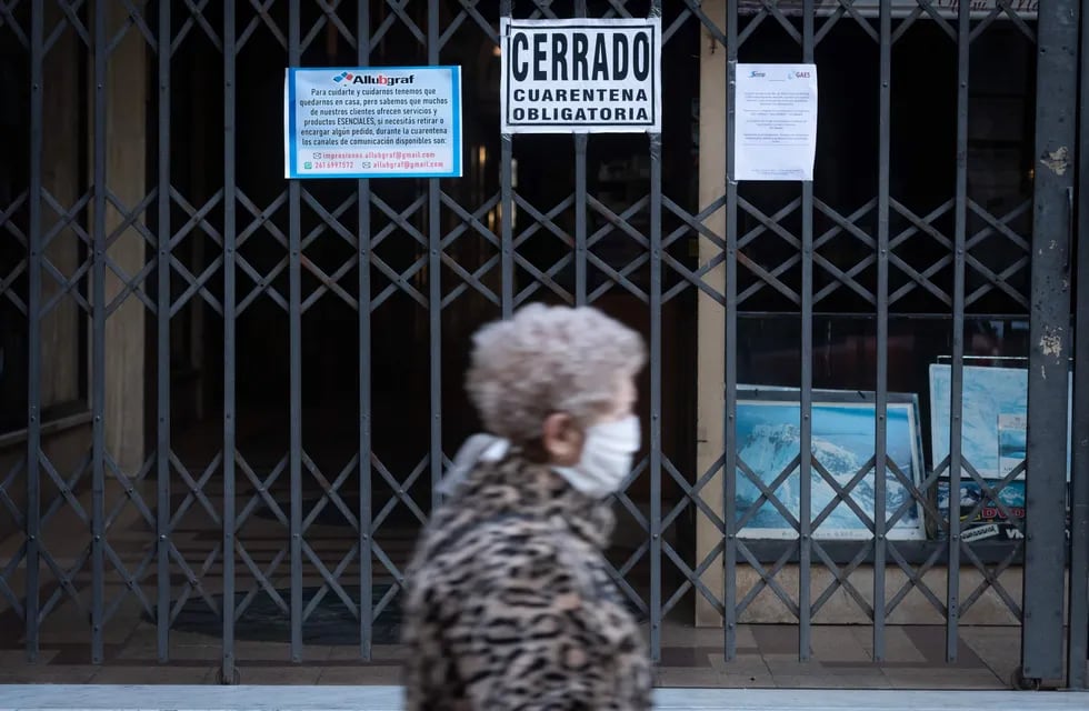 Hoy se cumplen cinco meses desde el inicio de la cuarentena. Foto: Ignacio Blanco / Los Andes