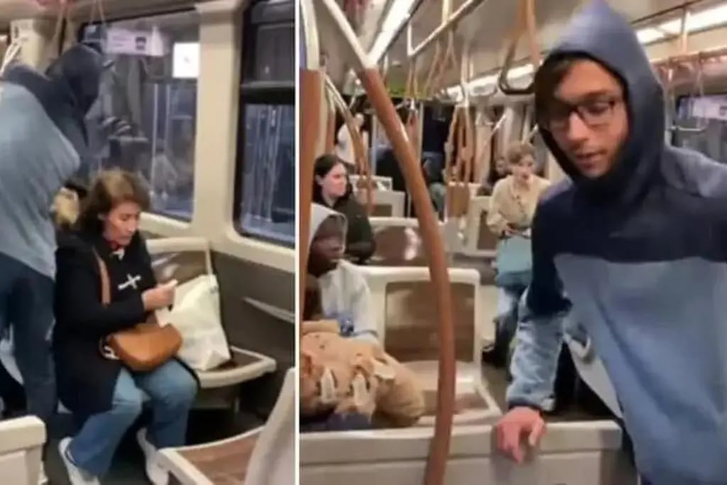 Todo por un click: Detienen a un youtuber belga por tirar fluidos que incluyen heces a pasajeros del metro
