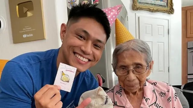 La emotiva historia del joven que lleva casi una década cuidando a su abuela de 97 años