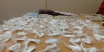Cocaína secuestrada en Mendoza