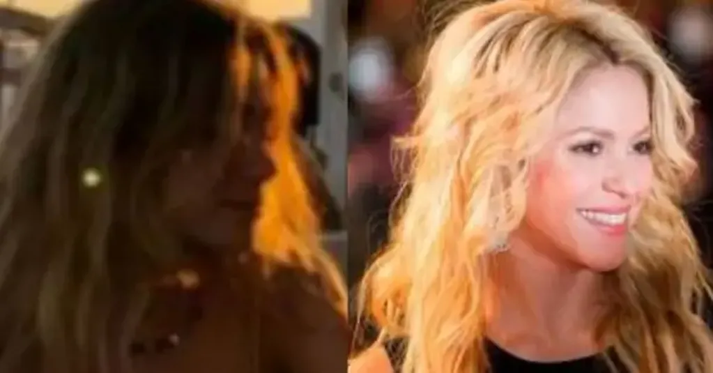 El parecido de Clara con Shakira
