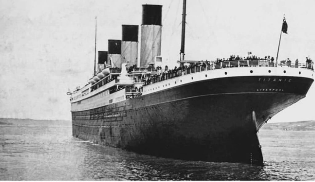 El Titanic, en su tiempo de gloria fugaz (Archivo)