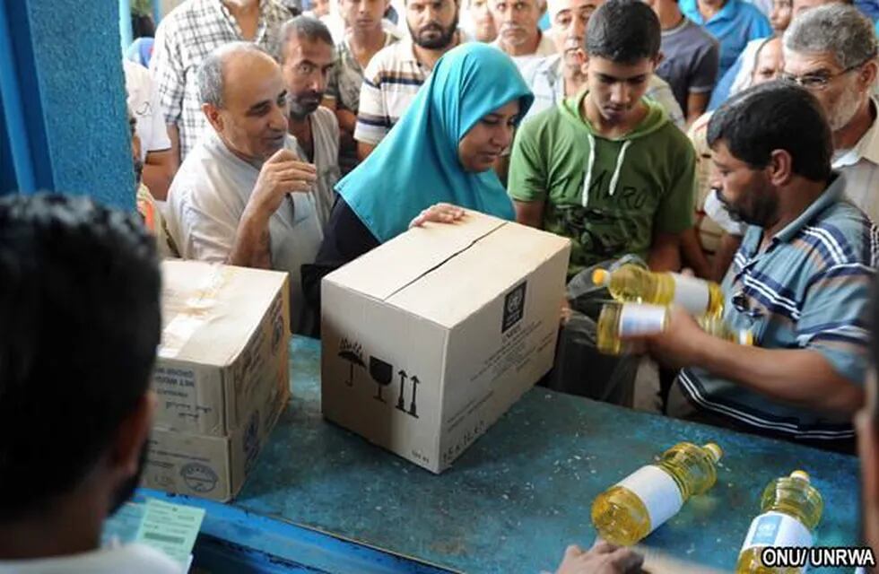 Empezó a llegar ayuda humanitaria a Gaza 