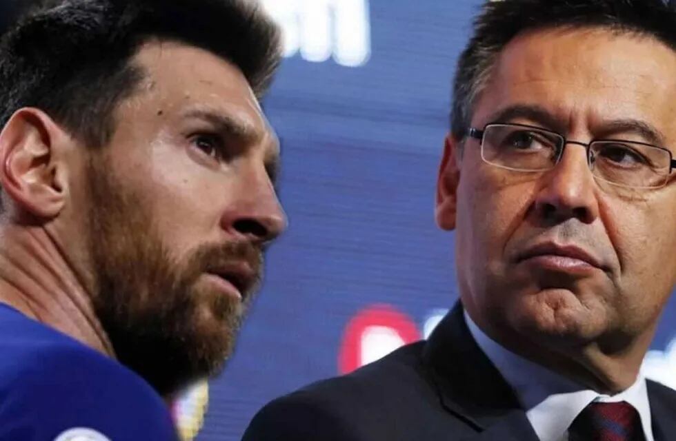 Messi tiene decidido dejar el Barcelona, pero el presidente Cule sueña con retenerlo. / Gentileza.