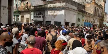 Protesta de cubanos