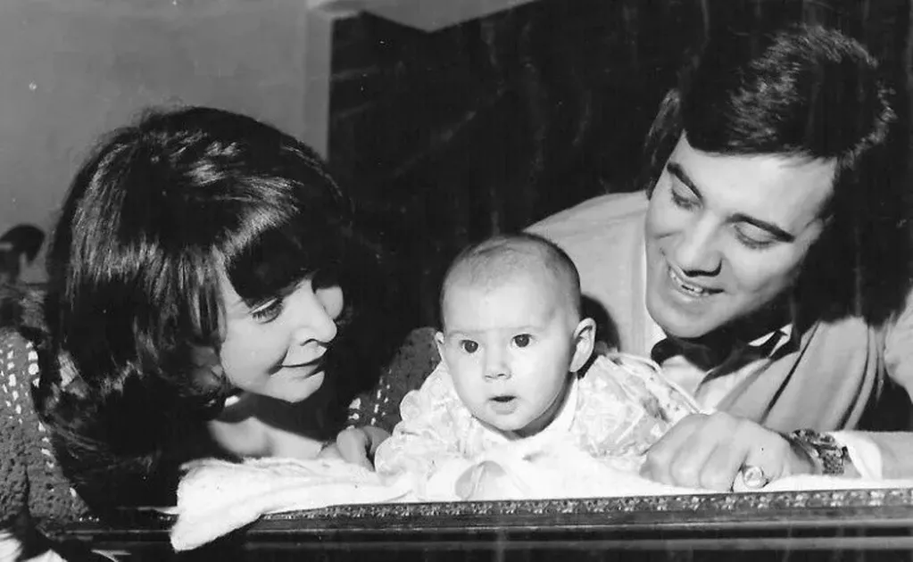 Daniel Guerrero junto a su esposa Zulma y su hija. / Foto: Gentileza