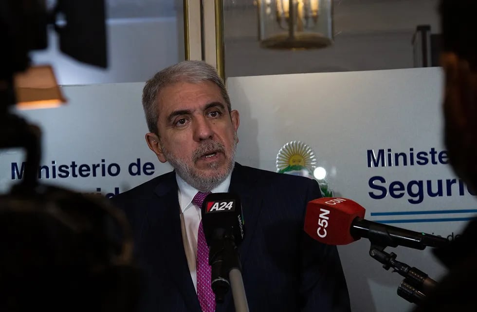 Aníbal Fernández, ministro de Seguridad de la Nación. (La Voz)