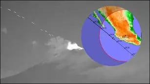 ¿Ovnis o satélites? Las imágenes del del volcán Popocatépetl siguen causando controversia