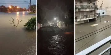 En videos: así fue el diluvio que causó una inundación que dejó a Corrientes bajo el agua