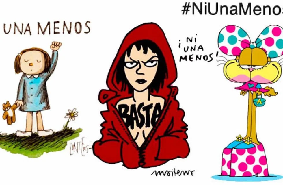 Dibujantes se suman al #NiUnaMenos y convocan a la marcha