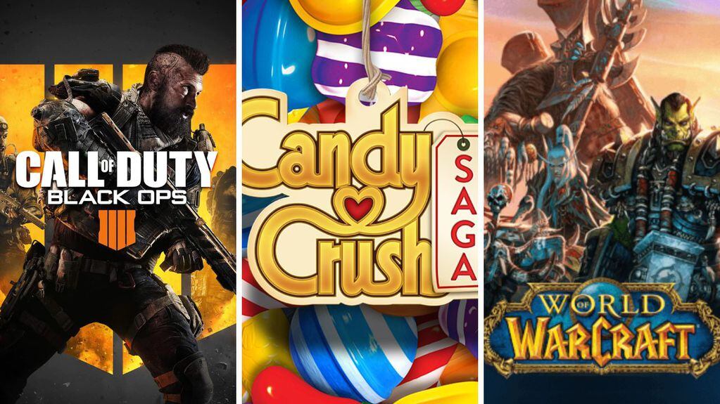 Activision Blizzard es productor de exitosos juegos como ‘Call of Duty’, ‘World of Warcraft’ y ‘Candy Crush’