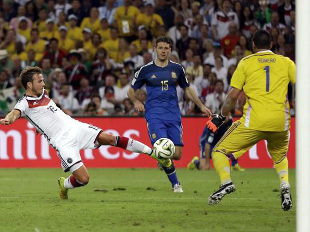El gol de Götze contra Argentina en la final del Mundial 2014