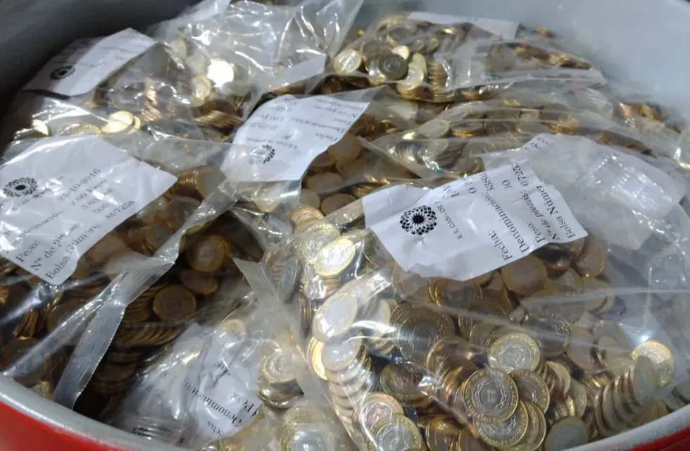 La subasta debió dar marcha atrás porque muchas de las monedas todavía están en curso legal. (Foto: BCRA)