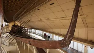 Hallaron el barco del faraón Keops: estaba sepultado hace 4.600 años