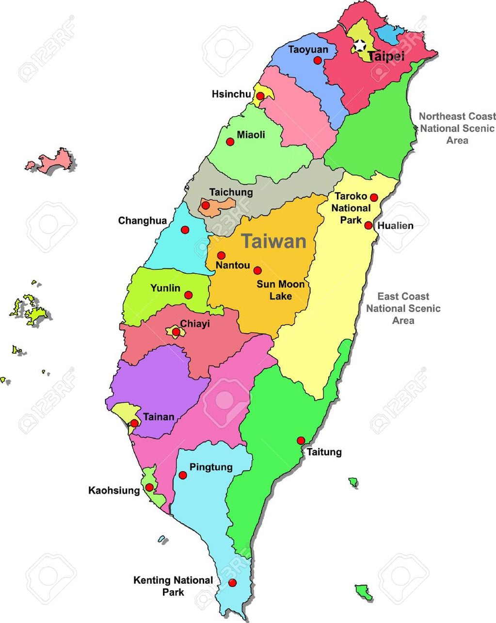 ¿Dónde queda Taiwán?