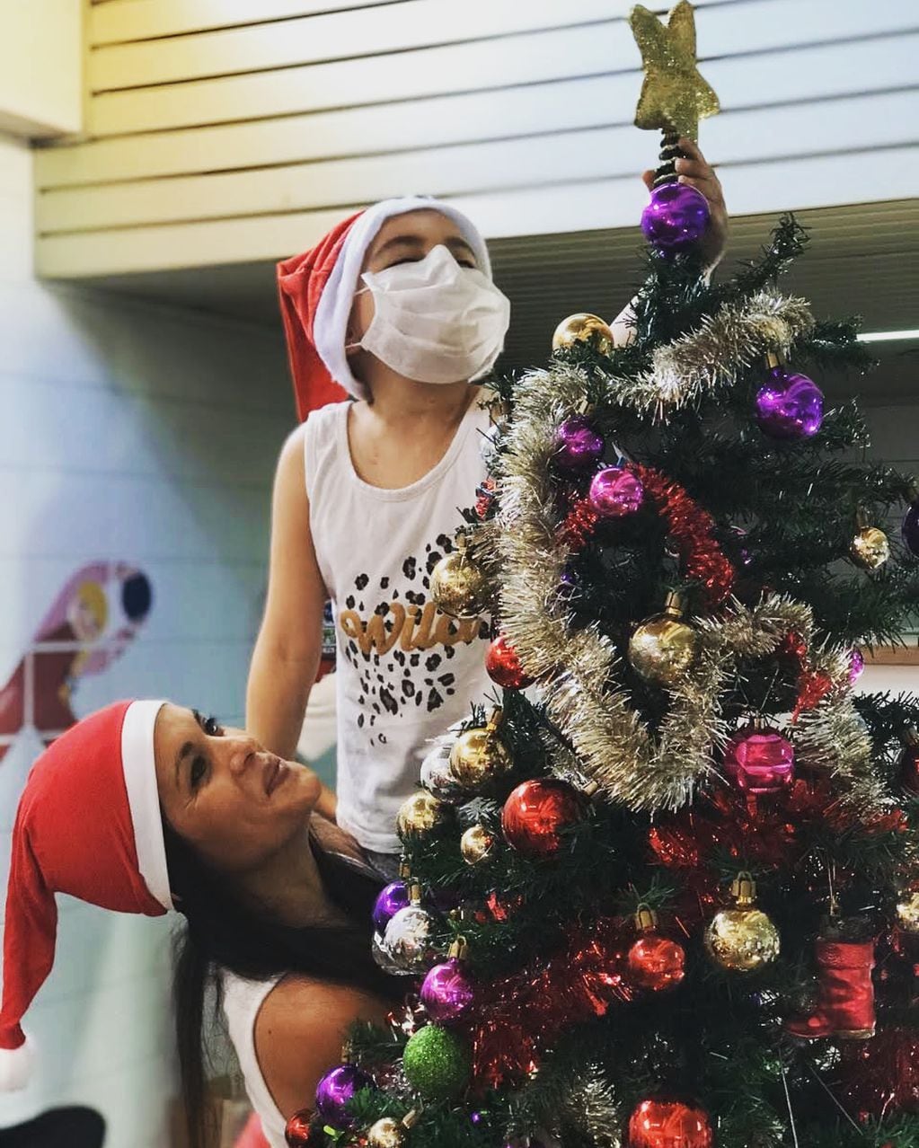 Juntan juguetes y cajas navideñas para chicos con tratamiento oncológico en Mendoza: cómo ayuda. Foto: Asociación Traspasar.