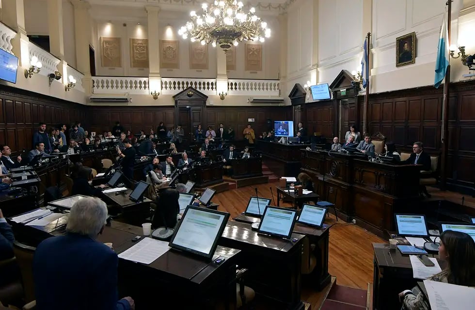 Cámara de Diputados de Mendoza. 
Foto: Orlando Pelichotti