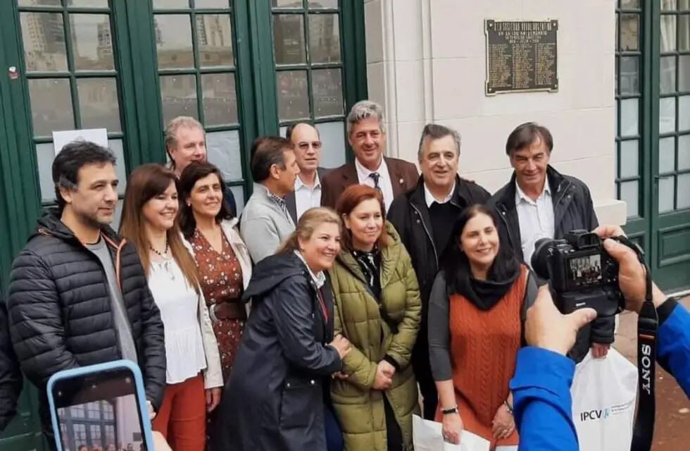 Legisladores radicales visitaron la Exposición Rural en Palermo (Foto: Bloque UCR)