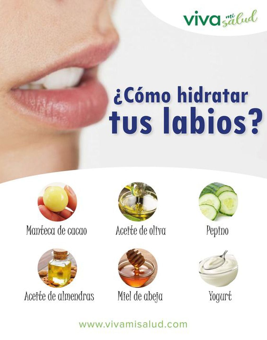Hidratantes de labios naturales