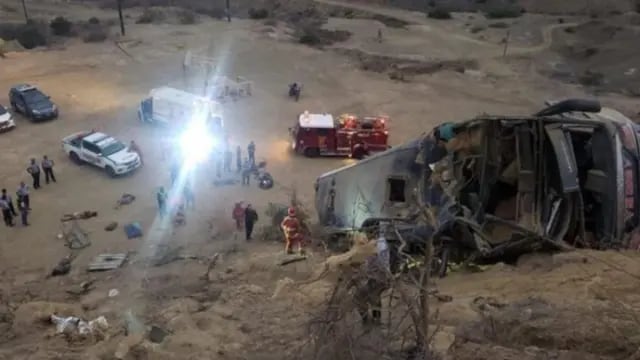 Accidente en Perú