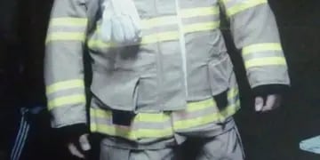 Miguel Romero, bombero de Guaymallén