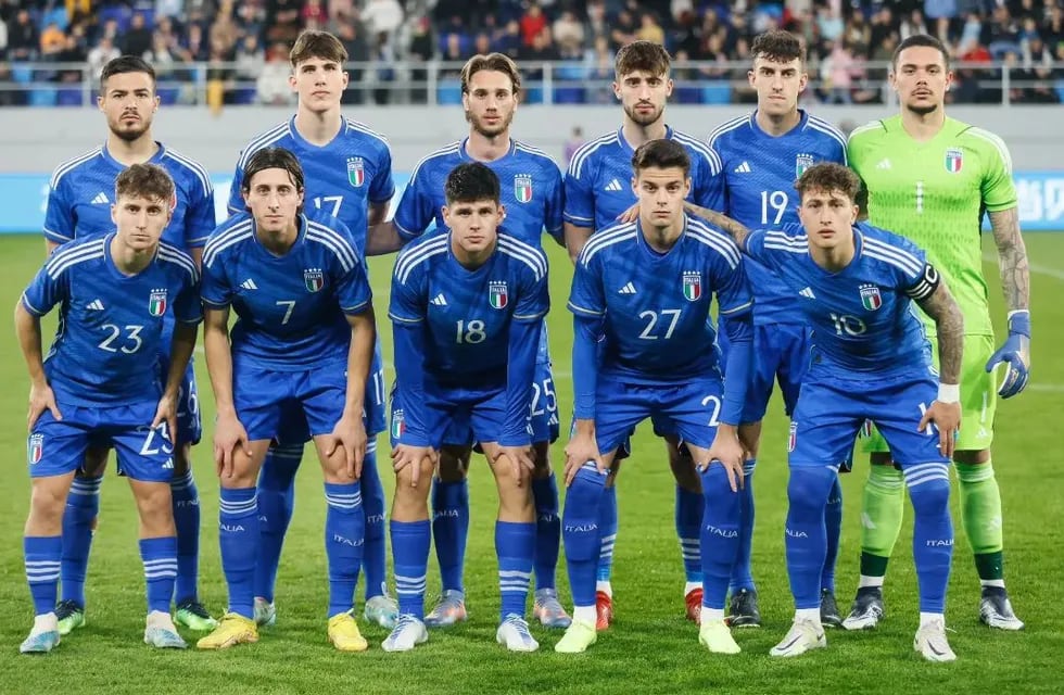 Zapelli en la formación de la Sub 21 de Italia. (Federación Italiana).