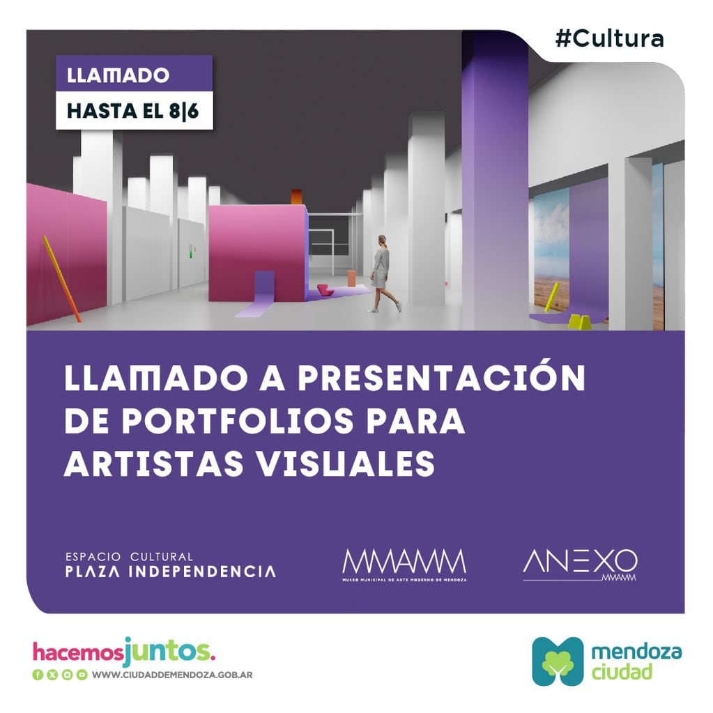 El MMAMM llama a artistas visuales a presentar sus portfolios. Foto: Mendoza Ciudad.