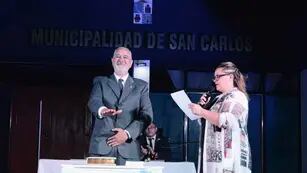 Alejandro Morillas juró como intendente de San Carlos