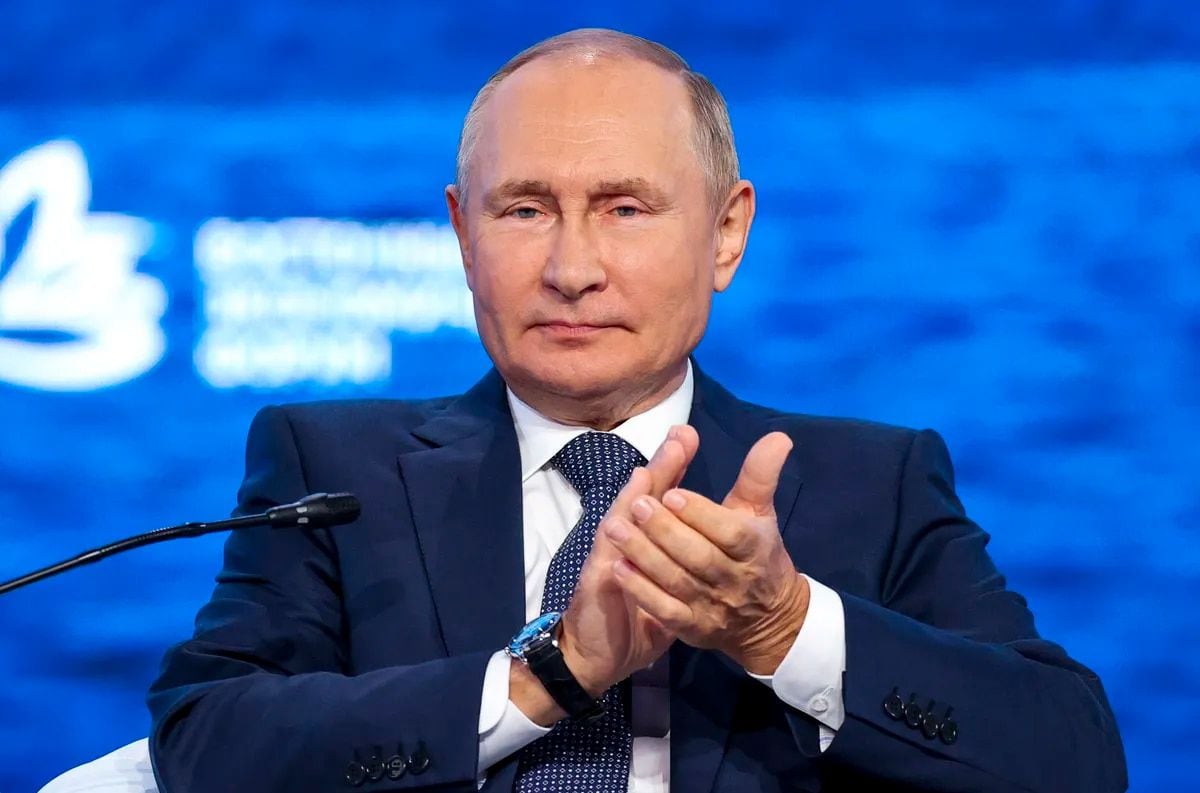 Vladimir Putin, presidente de Rusia en el VII Foro Económico Oriental en Vladivostok.