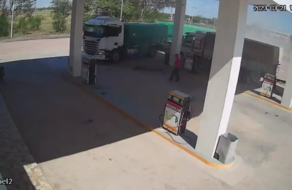 Asesinaron a un camionero en una ruta de Chaco - Captura de video Solo Chaco