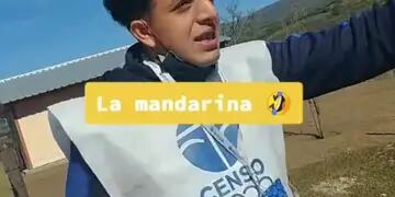 El video de los censista de Catamarca que se volvió viral por las insólitas referencias