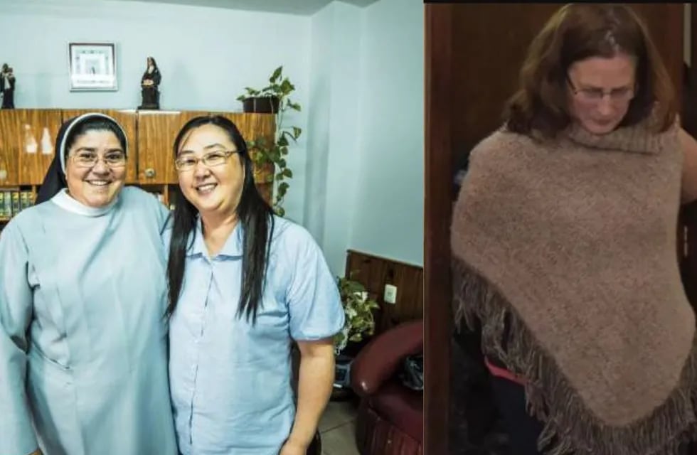 Las monjas Kumiko Kosaka y Asunción Martínez, y la ex representante legal Graciela Pascual, 3 de las 9 imputadas del segundo juicio por los abusos sexuales en el instituto religioso Próvolo (Luján)